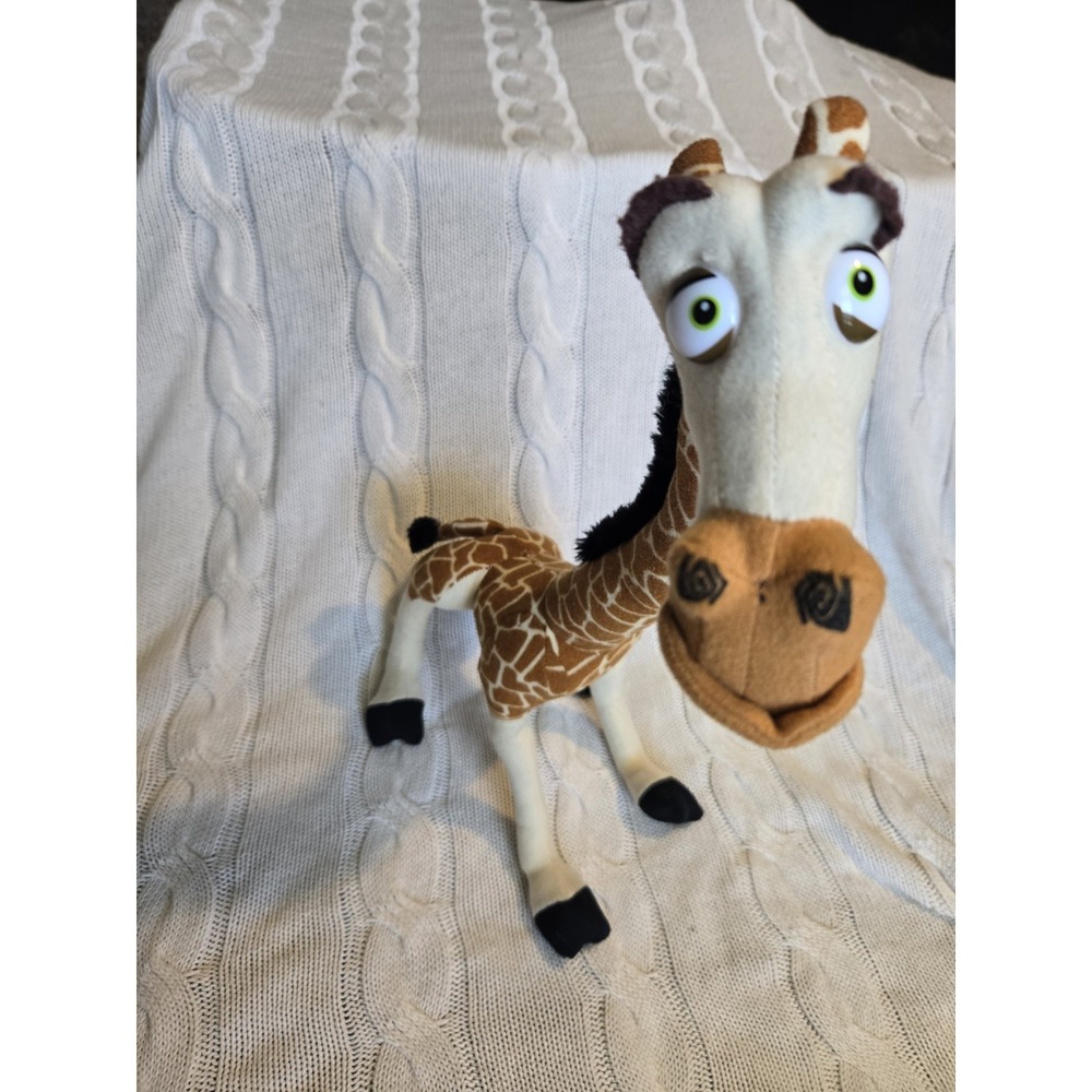 Madagascar Melman Giraffe Plush Nanco 2004 DreamWorks Stuffed Animal 18" - Picture 2 of 13